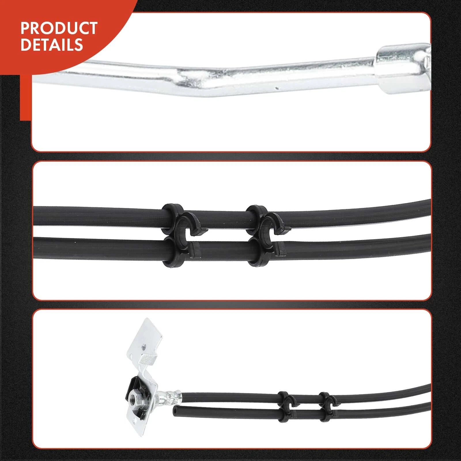 Front Left Brake Hydraulic Hose for Ford F-250 350 Super Duty (1999–2004)