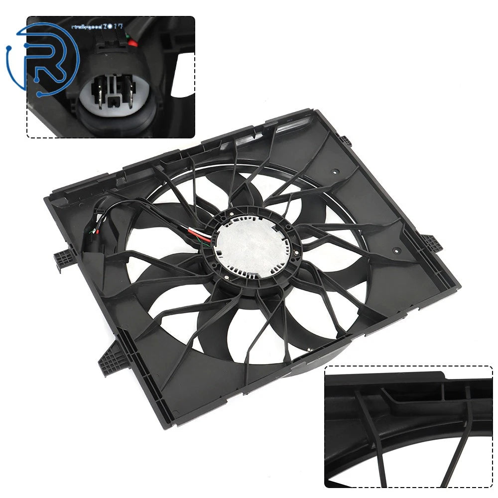 Radiator Cooling Fan Assembly for Jeep Grand Cherokee Dodge Durango (2011-2013)