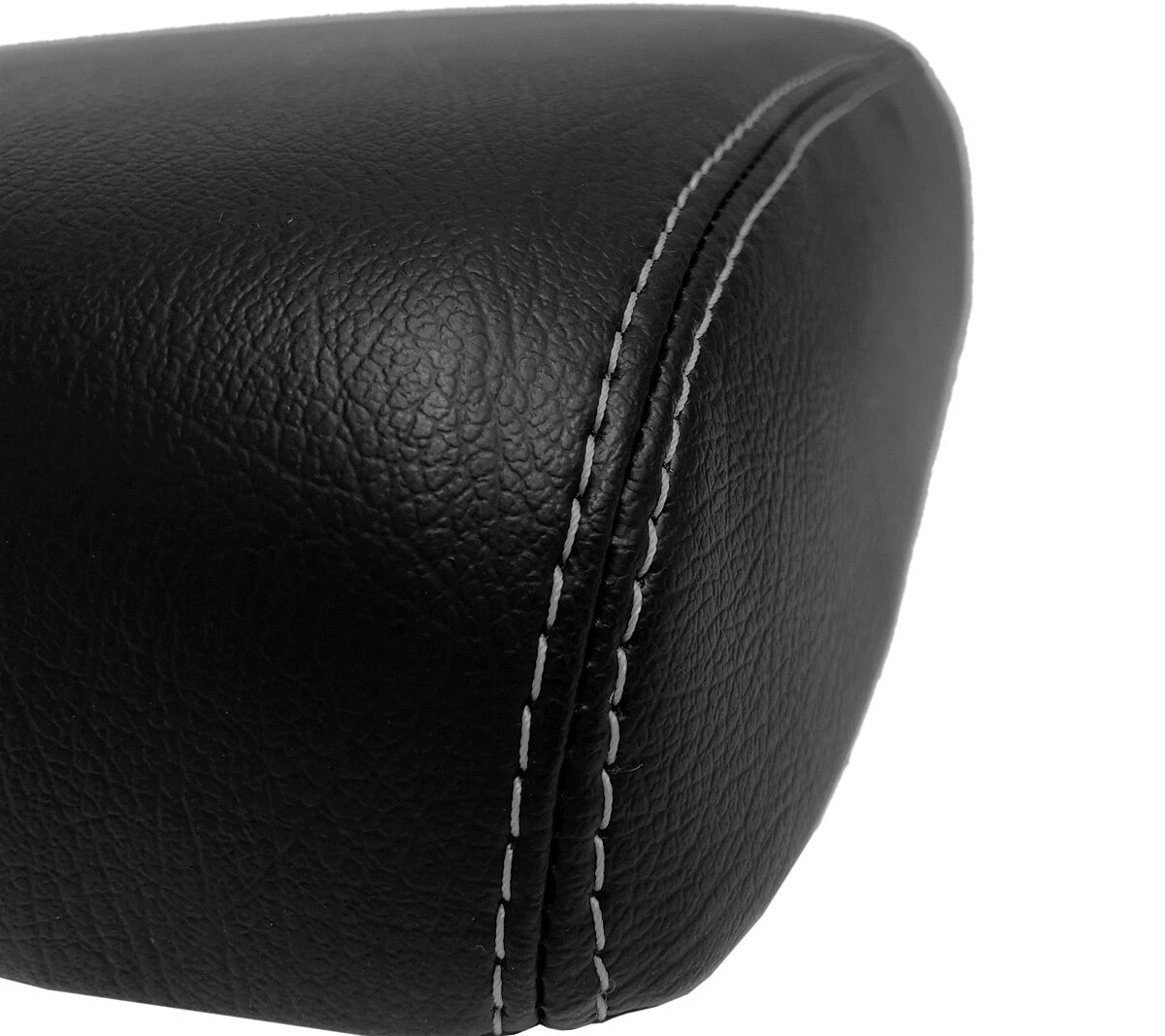 Console Lid Armrest Cover for Infiniti QX60 (2014–2020) Leather Gray Stitch