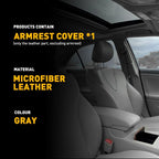 Leather Console Lid Armrest Cover for Toyota Camry (2007-2011)