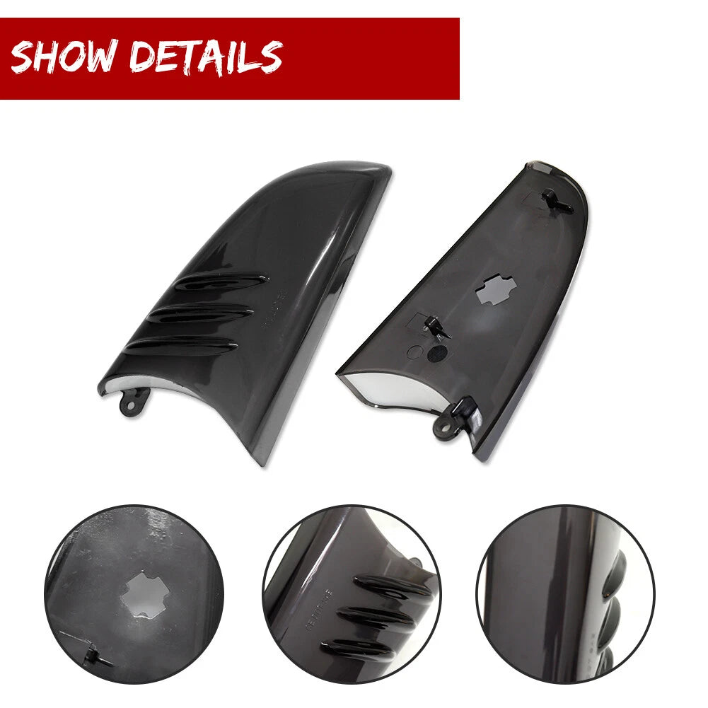 Smoked Lens Side Mirror Signal Lights for Chevrolet Trailblazer (2002–2009)