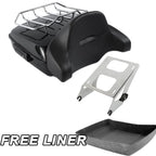 Chopped Trunk Pad & Mount Rack for Harley Touring Road King (2014–2026)