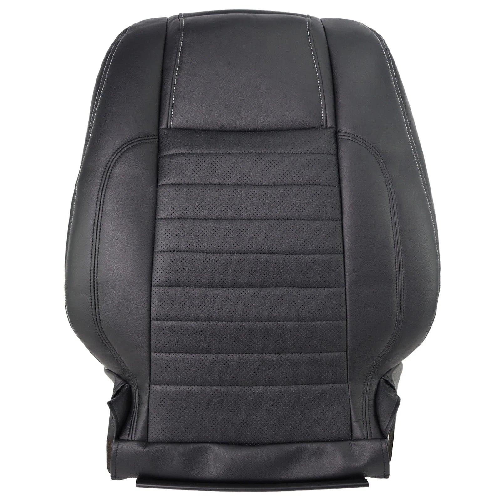 Black Driver Side Seat Cover for Ford Mustang GT (2010–2014) Microfiber