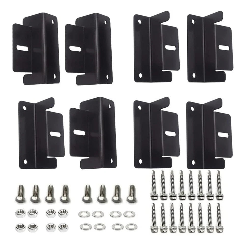 8X Aluminum Z-Shape Solar Mount Brackets for RV Boat