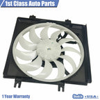 Right Passenger Side Cooling Fan Assembly for Subaru Forester (2014–2016)