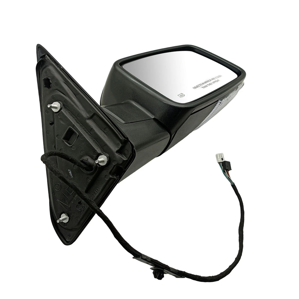 Right Mirror for Dodge Ram 1500 2500 (CH1321303) Black Heated Manual Folding
