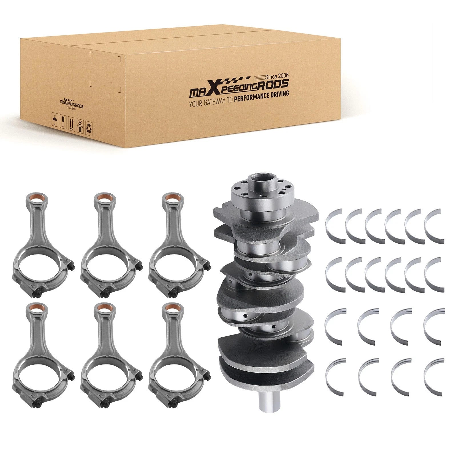 Crankshaft Bearings Connecting Rods Kit for Jeep WK2 RAM 1500 (2014–2018)
