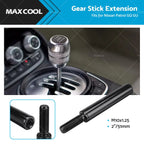 Gear Stick Shift Extension 51mm M10x1.25 for Nissan Patrol GQ GU (1997–2007)
