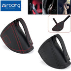 Genuine Leather Bucket Seat Belt Guide Holder for JDM Vehicles