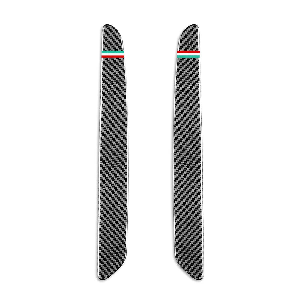 2X Door Sill Scuff Guard Plate Cover Trim for Alfa Romeo Giulia (2015–2019)