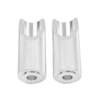 Silver Motorcycle Footpegs for Honda Ruckus (2003–2023)