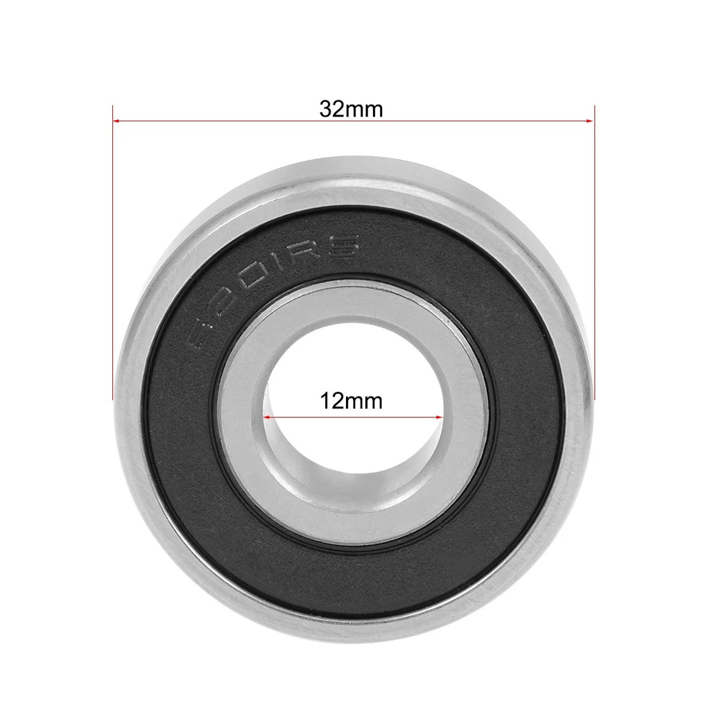 6201-2RS Deep Groove Ball Bearing for Various Applications (12x32x10mm)