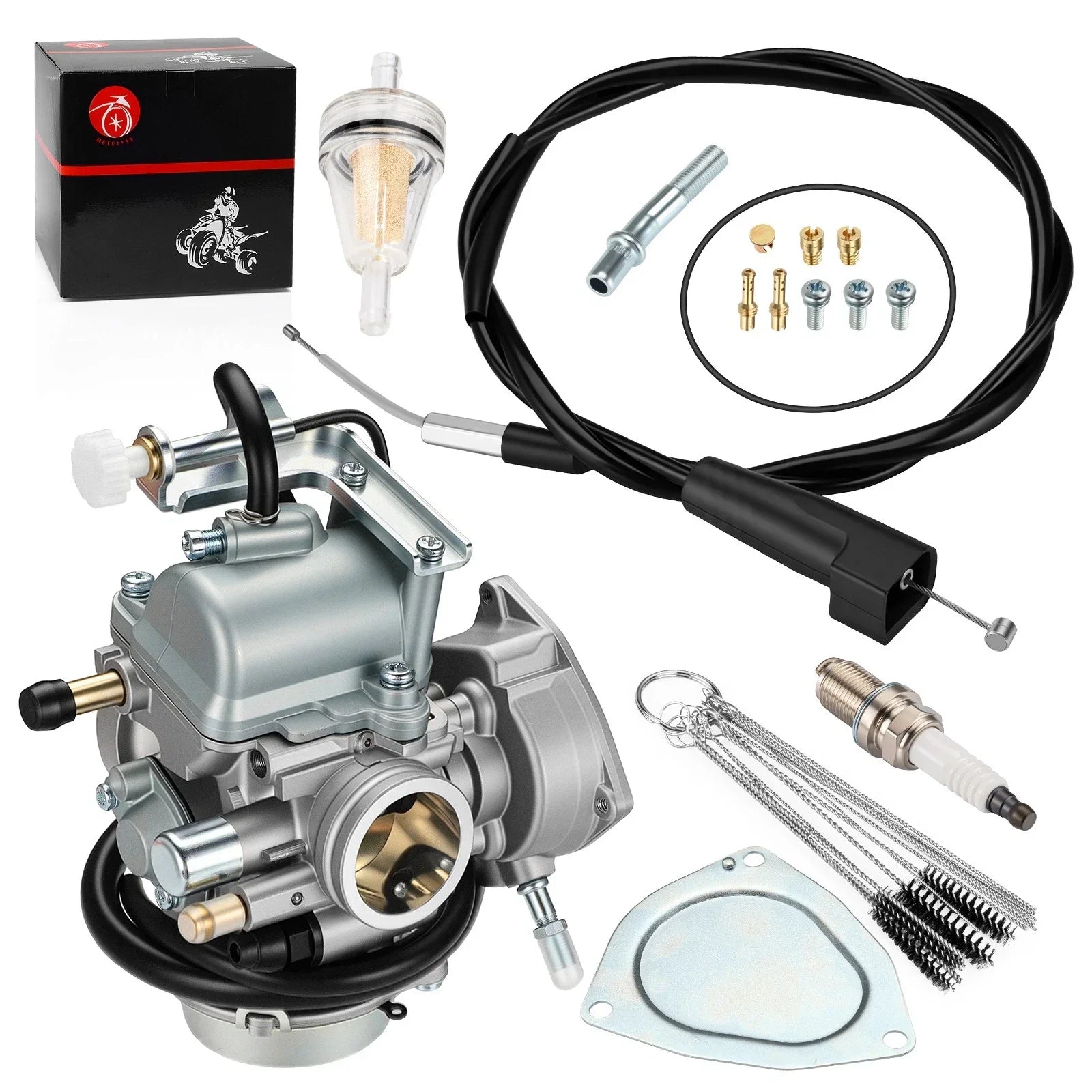 Carburetor Carb Assembly 2x4 for Suzuki Ozark 250 LTF250 (2002–2007)