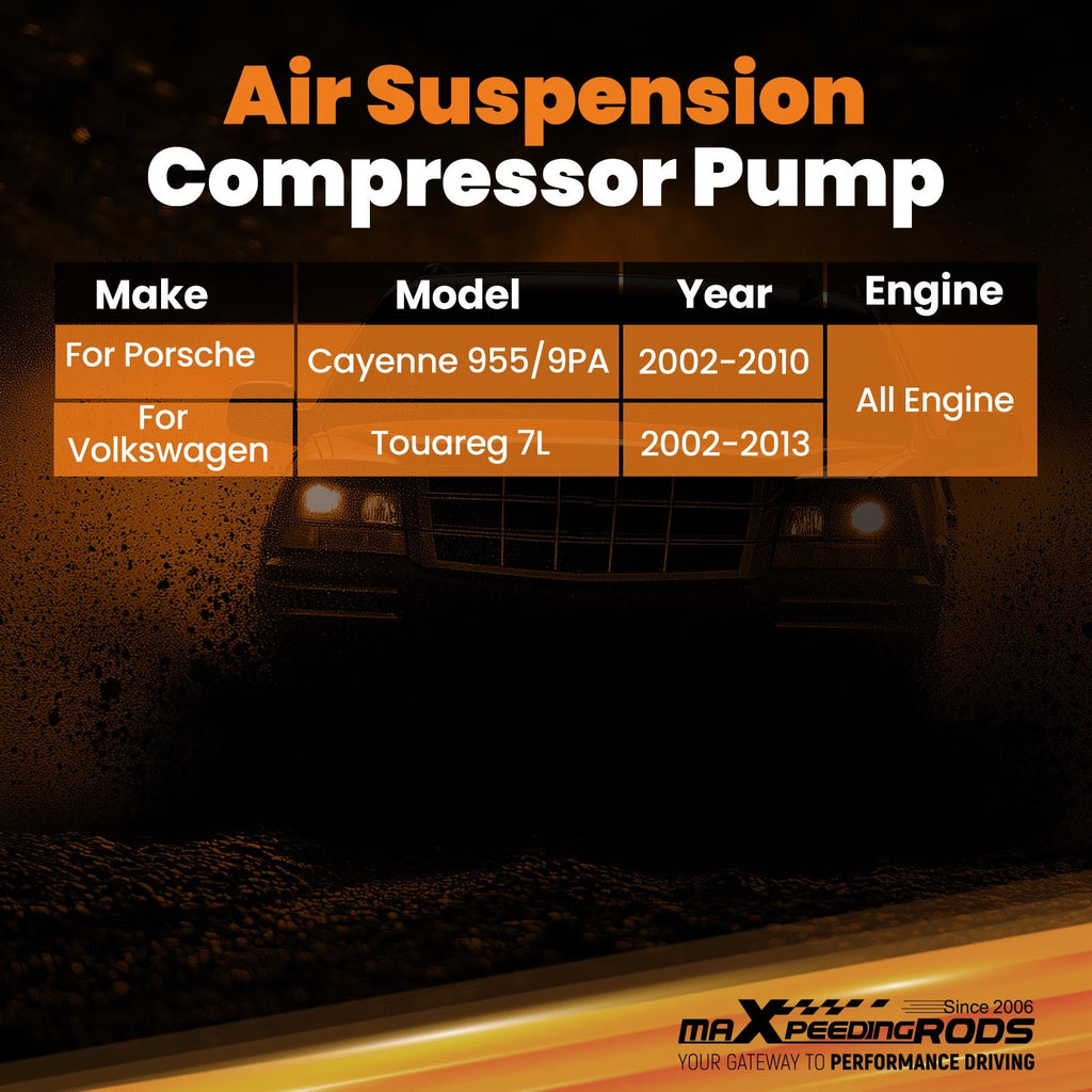 Air Ride Suspension Compressor for Porsche Cayenne (2002-2010)