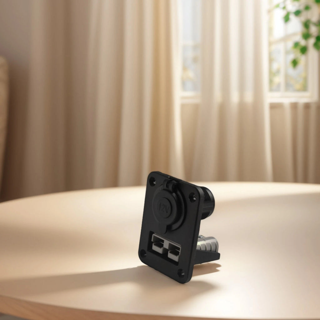 Flush Mounting Bracket for 12-24 Volts (600V, 12-6AWG, 48x37mmx16mm)