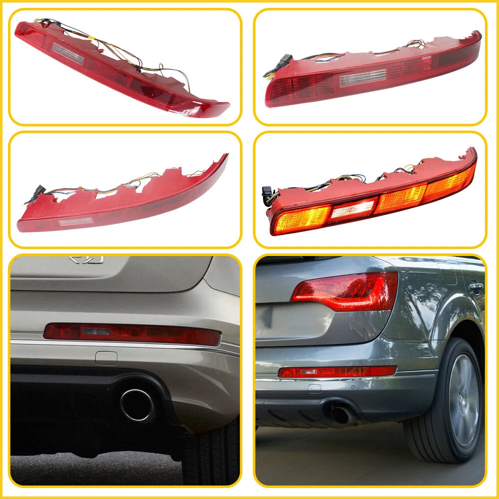 Rear Right Tail Light Reflector for Audi Q7 (2006–2015) Red Lens