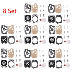 Set of 8 Carburetor Gasket Kit for Walbro 43CC 52CC (40-5/44F-5 34F 36F 139F)
