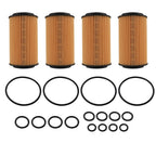 Set of 4 Engine Oil Filters for Mercedes-Benz Viano Vito (2007–2018)
