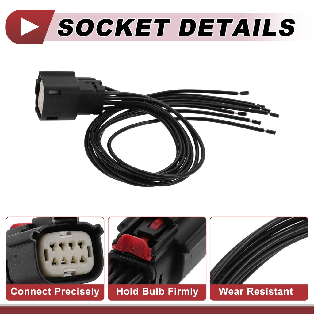 Headlight Socket Wiring for GMC Sierra (2014–2021) No. 334820801/33482-0801