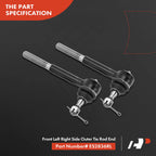 10x Front Ball Joints & Tie Rod Ends for Chevrolet C1500 Tahoe (1995–2000)