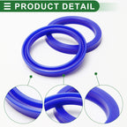 Set of 5 Oil Seal Rotary Shaft Seal 80x100x12mm High Pressure