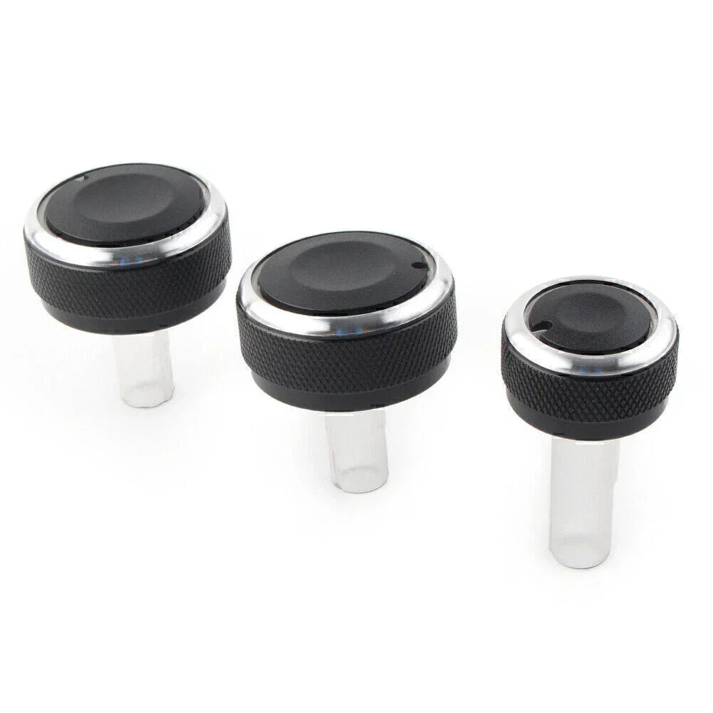 3 x A/C Control Knob Switch Panel for VW Golf MK4, Passat B5, Bora (1998-2006)