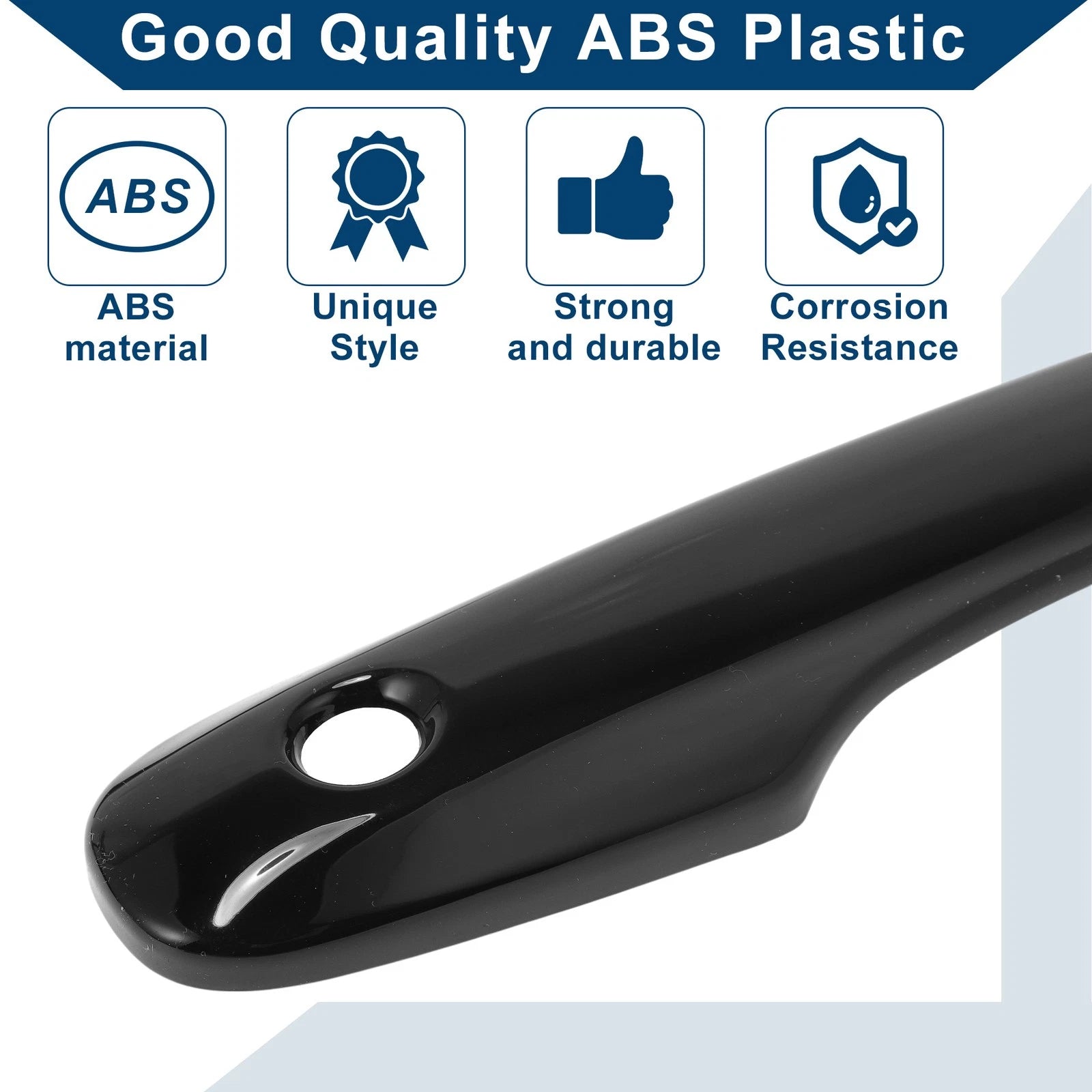 Door Handle Cover Trim for Toyota Camry (2018–2024) Black