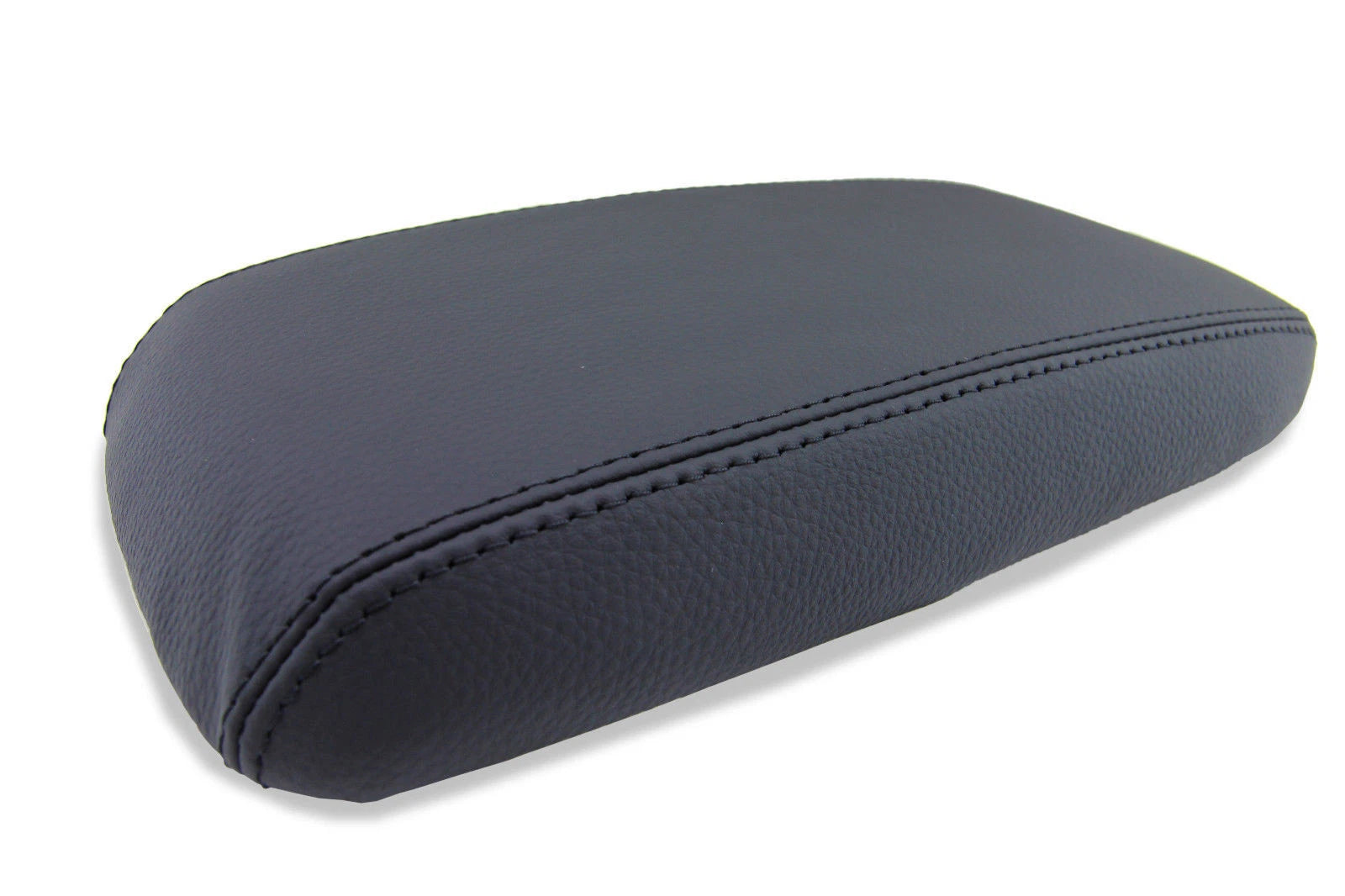 Center Console Lid Armrest Cover for Honda Civic (2012–2015) Black PVC Leather