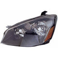 Replacement Black Driver Side HID Head Light Assembly