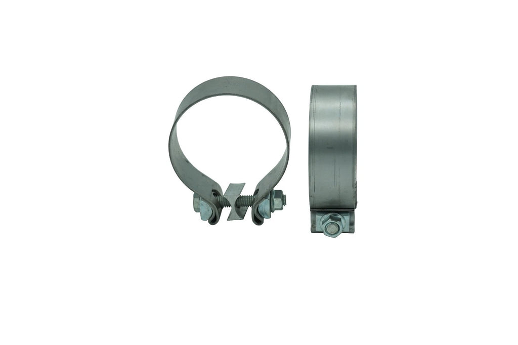 Set of 5 Stainless Steel Exhaust Pipe Clamp Sleeves for Make Model