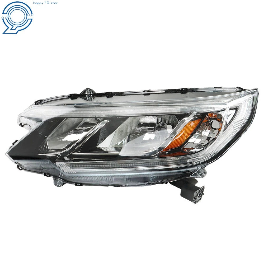Halogen Headlights for Honda CR-V (2015-2016) with DRL Chrome Clear
