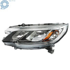 Halogen Headlights for Honda CR-V (2015-2016) with DRL Chrome Clear