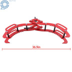 Log Lifting Tongs 36" 4 Claw Grapple Hook for Tractor