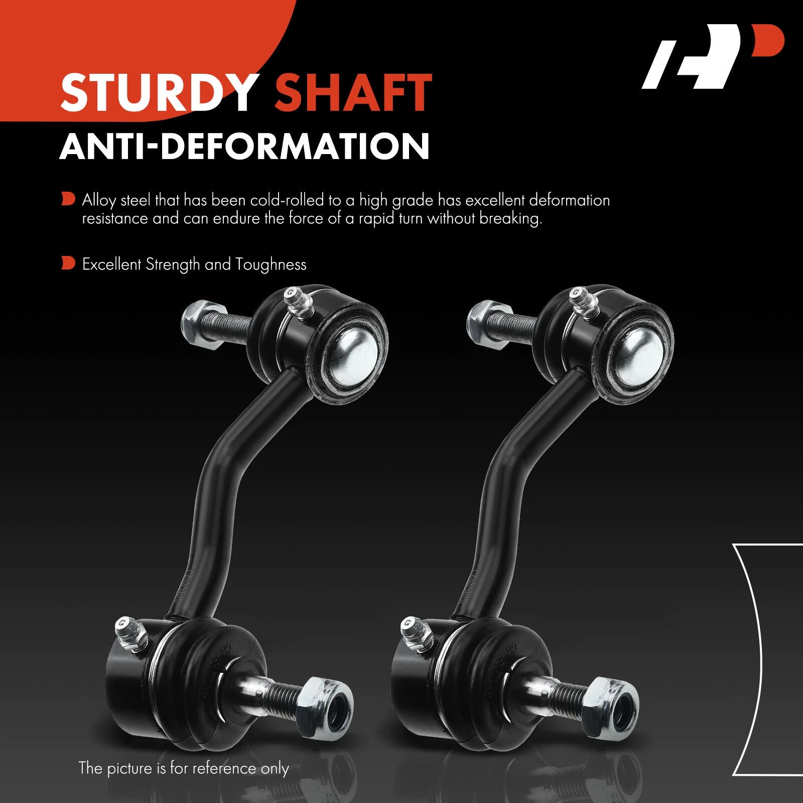 2X Front Side Sway Bar Link for Ford Thunderbird Lincoln Mercury Cougar (1983–1997)