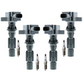 Set of 4 Ignition Coils & Platinum Spark Plugs for Mazda 3 6 CX-7 (2004–2013)