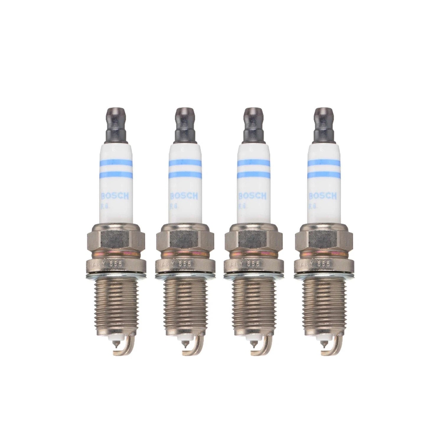Set of 4 Bosch Double Iridium Spark Plugs for Chevrolet Cruze Sonic Volt (2011–2019)