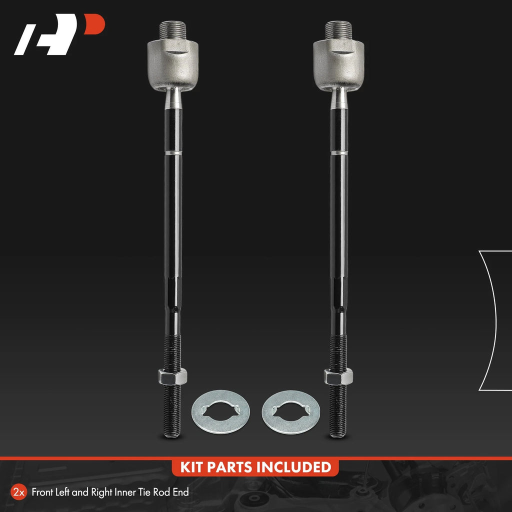 2X Front Side Inner Tie Rod Ends for Chevy Express 1500 (2003-2014)