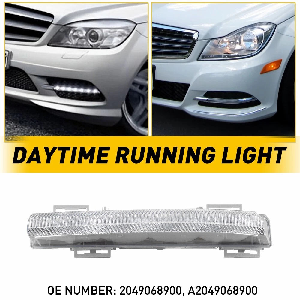 1X Left Daytime Running Fog Lamp for Mercedes-Benz SLK-Class (2011–2013)