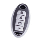 Key Shell Case Cover for Nissan Micra, 370Z, Infiniti Q70 (2015-2020)