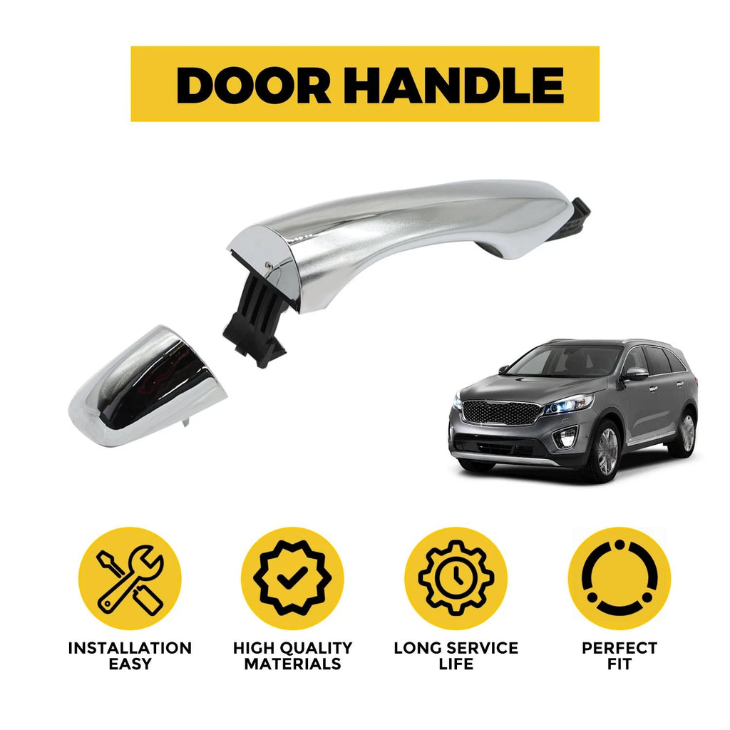 Chrome Outside Door Handle RH Rear for Kia Sorento (2016–2020)