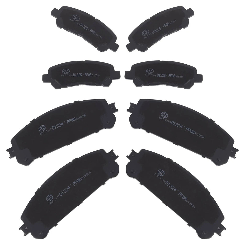 Ceramic Disc Brake Pads for Toyota Highlander (2008-2013)