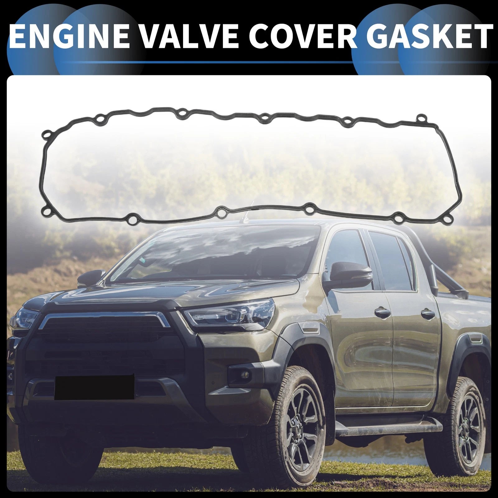 Valve Cover Gasket No. 1121367010 for Toyota Hilux Surf KZN130 (1993–1995)