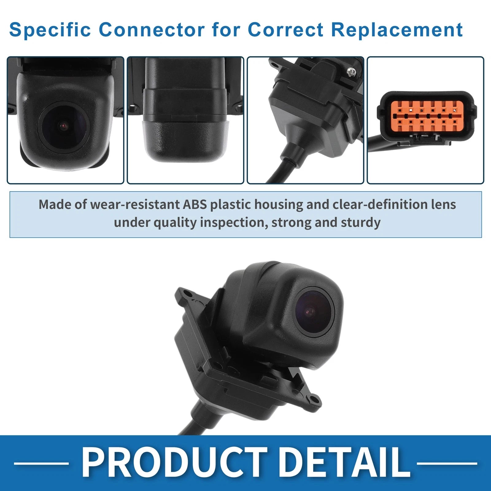 Rear View Park Assist Backup Camera for Kia Sportage (2017–2019)