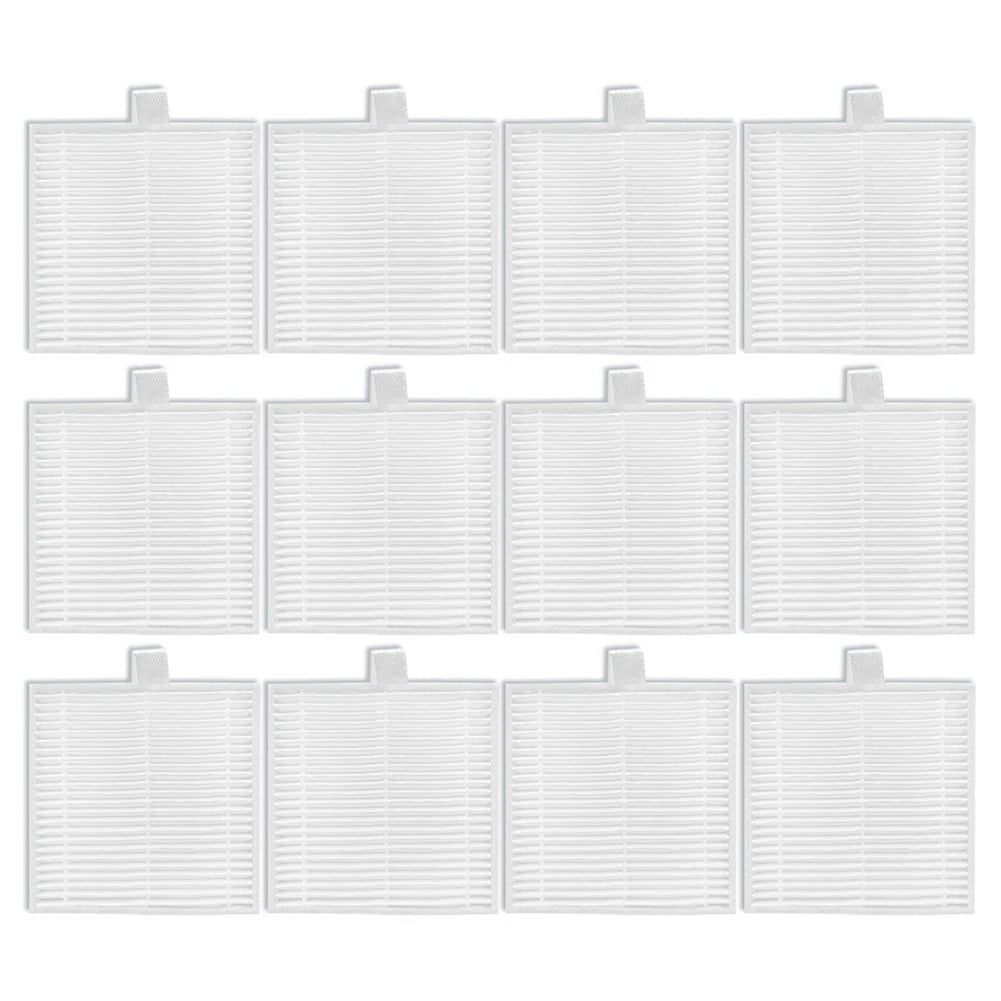 12 Pack Replacement Vacuum Filters for AIRROBO T20 and FIXR T20