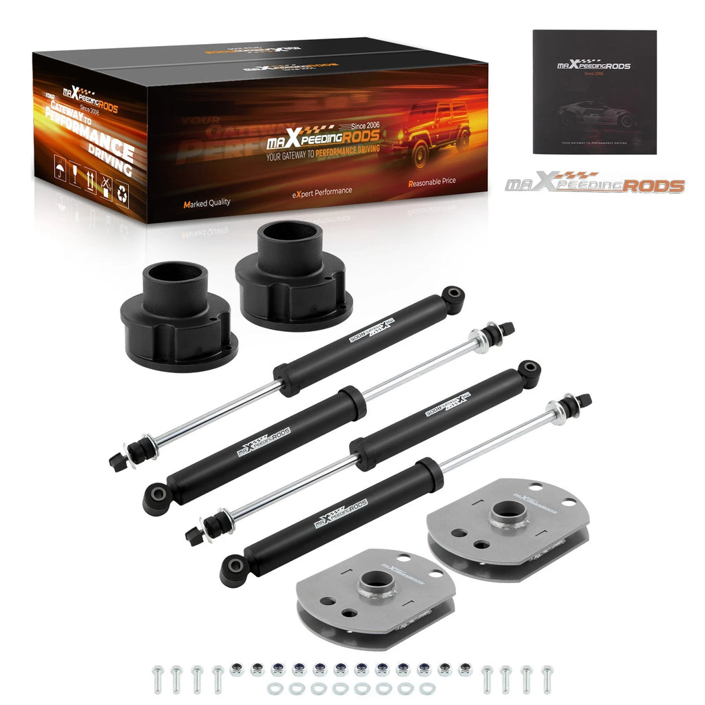 2.5" Front 1.5" Rear Lift Kit with Coil Spring Spacers for Ram 2500 4WD (2014–2022)