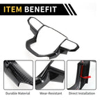 Steering Wheel Cover Trim for Chevy Colorado (2023–2024) Carbon Fiber