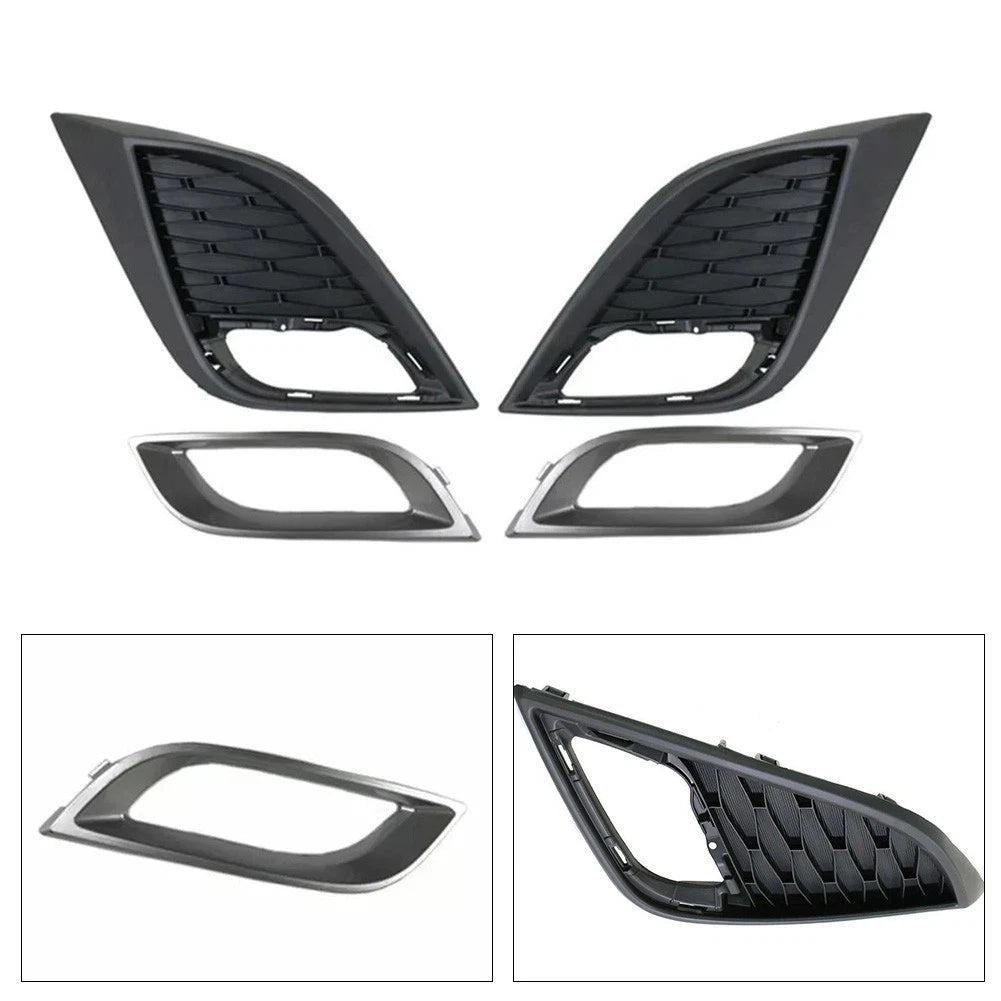 Fog Light Grill Covers for Mazda 3 (2010–2011)