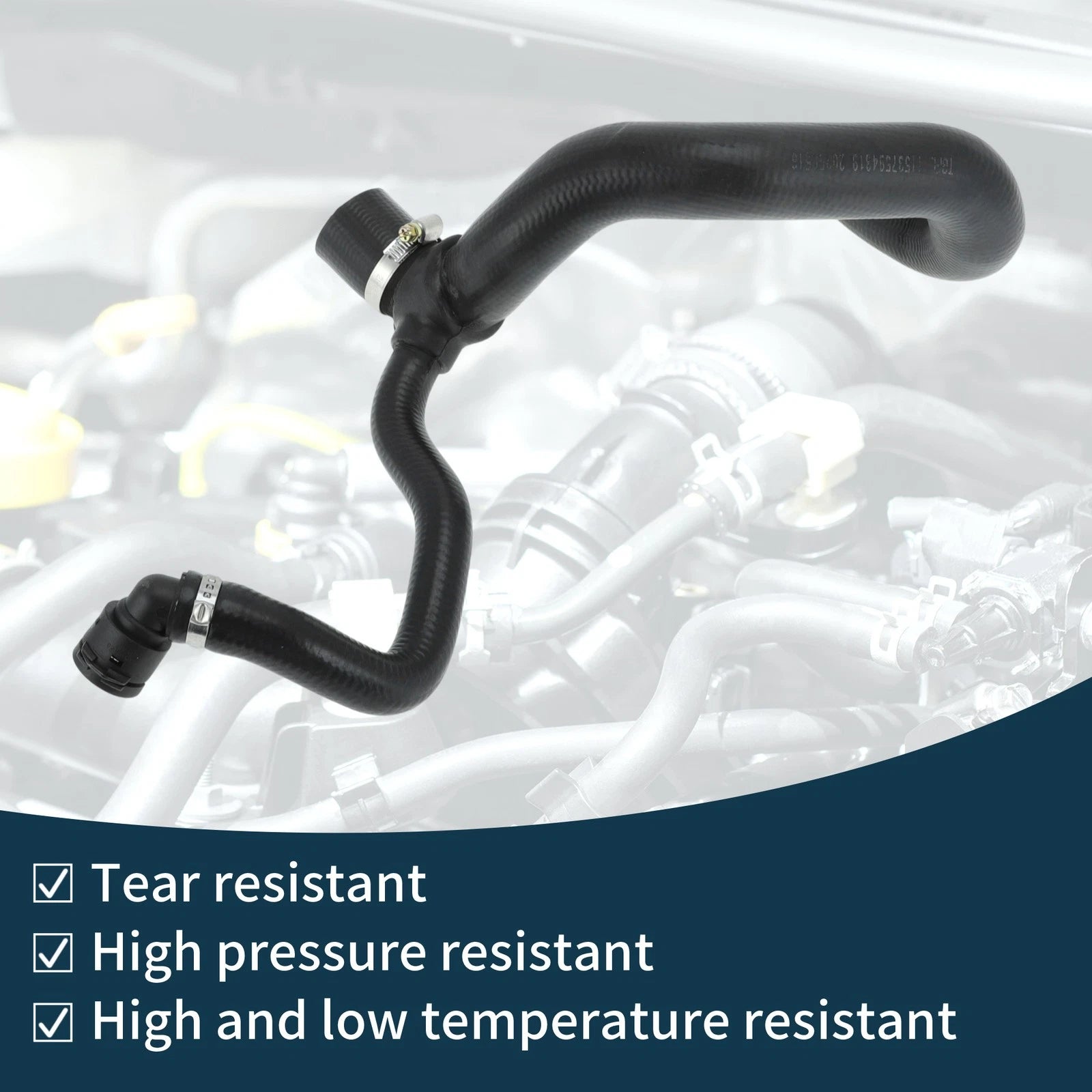 Radiator Hose for BMW F22 F23 F30 F32 F33 F34 F36 335i GT (2012–2019) No.11537594319