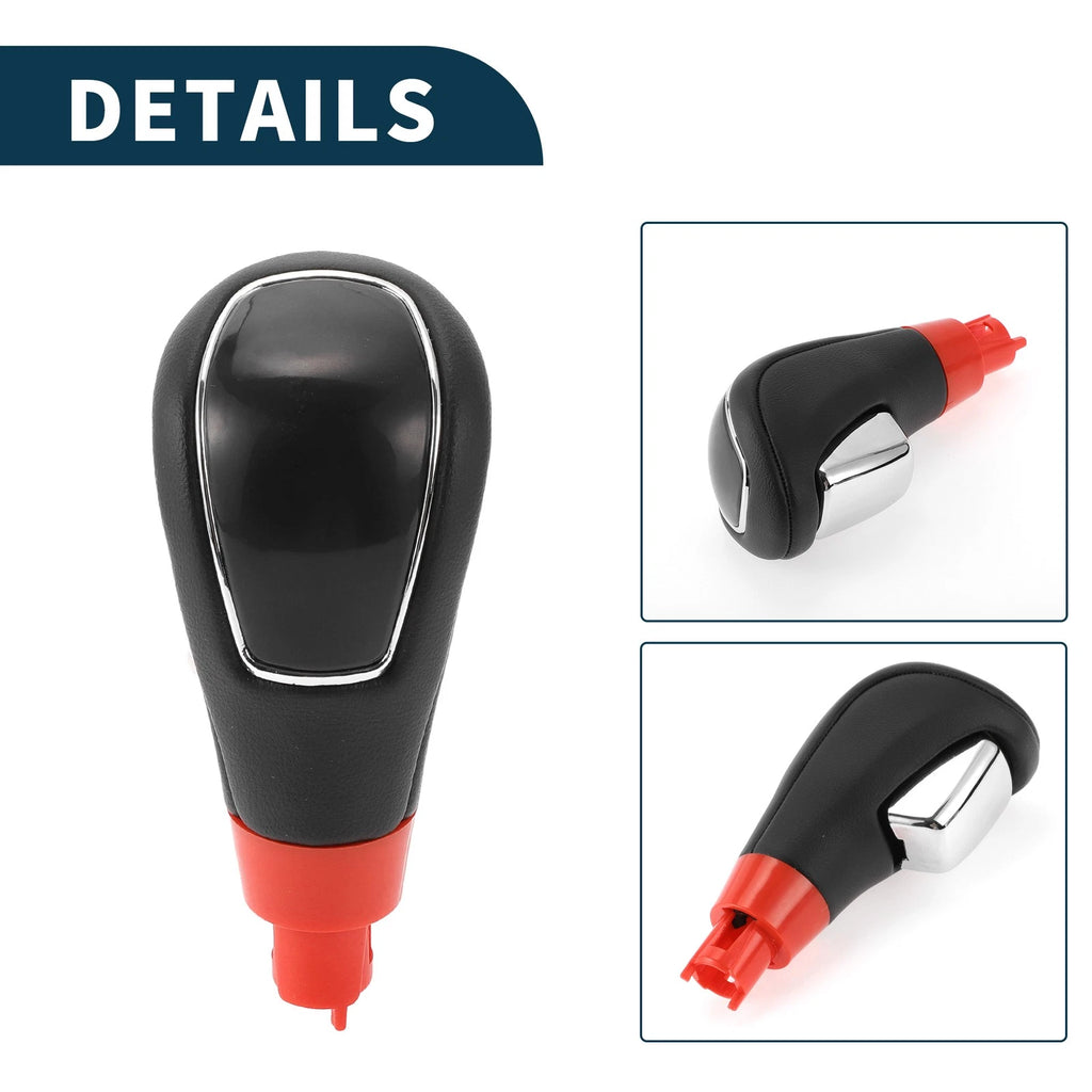 Automatic Gear Shifter Knob for Ford Kuga (2008–2012) Black Faux Leather