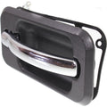 Chrome Exterior Door Handle for Hummer H2 (2003–2009) Rear Passenger Side